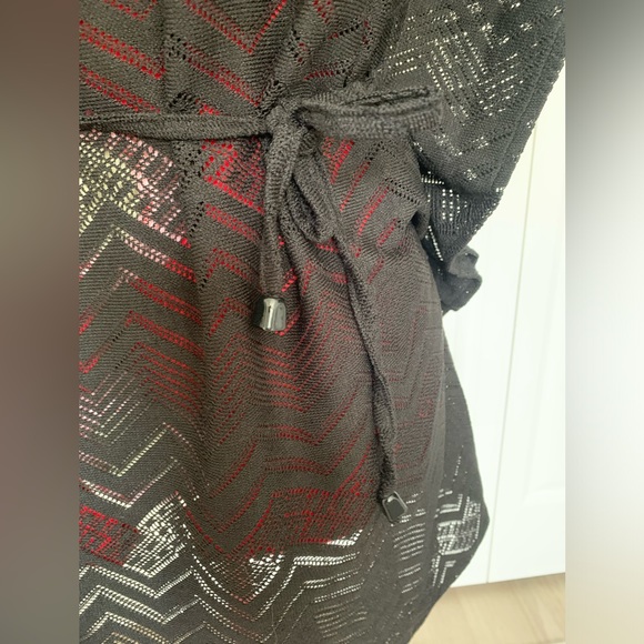 Black Mario Serrani beach dress size S - Picture 3 of 8